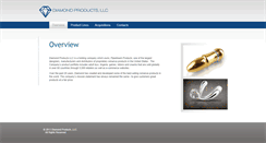 Desktop Screenshot of diamondproductsllc.com